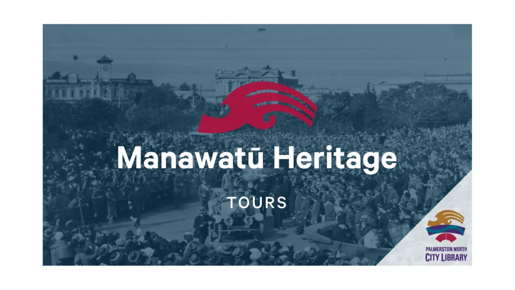 Manawatū Heritage Walking Tours app Main portrait with border