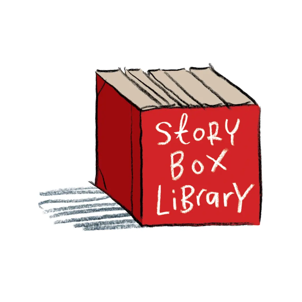 Story Box Library logo safe borders