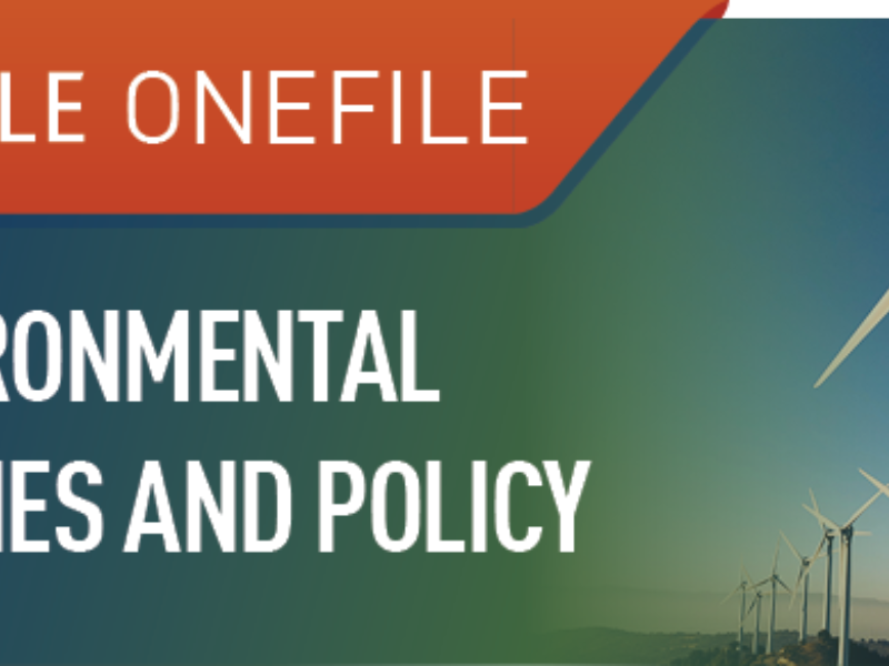 Environmental And Policy