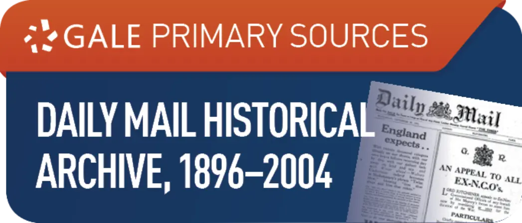 GALE Daily Mail Historical Archive2026