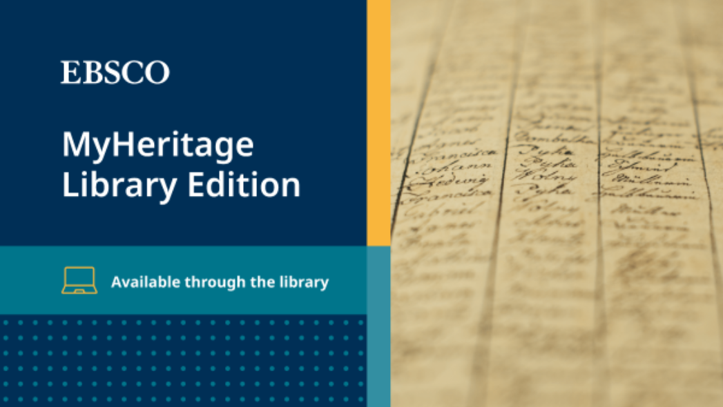 My Heritage Social Media Kit signature book
