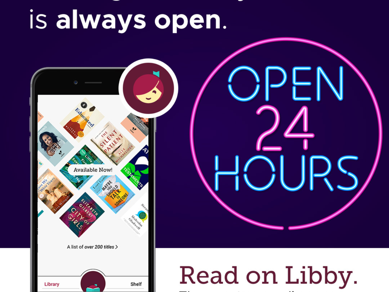 Libby Always Open