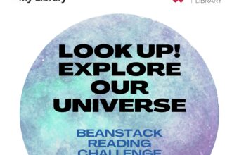 Image for Look Up! Explore Our Universe with NASA @ My Library Reading Challenge on Beanstack