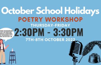 Image for School Holidays: Poetry Workshop 1