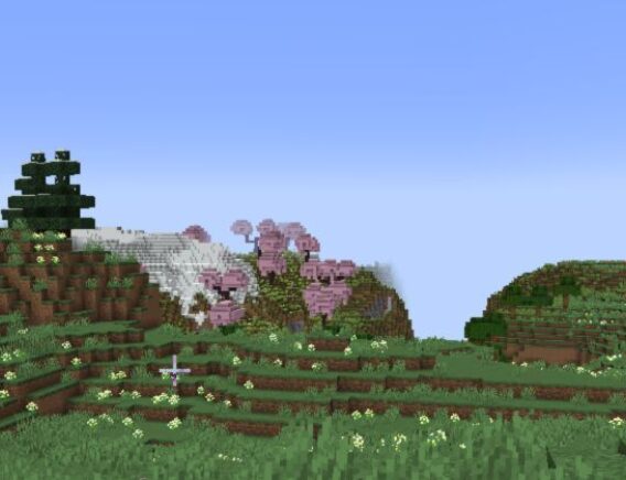 Minecraft cherry trees