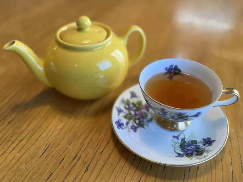 Tea at Te Pātikitiki Library PNCL GW 7/28/25